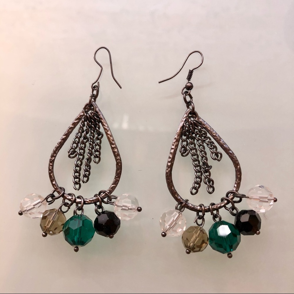Tear Drop Dangle Earrings